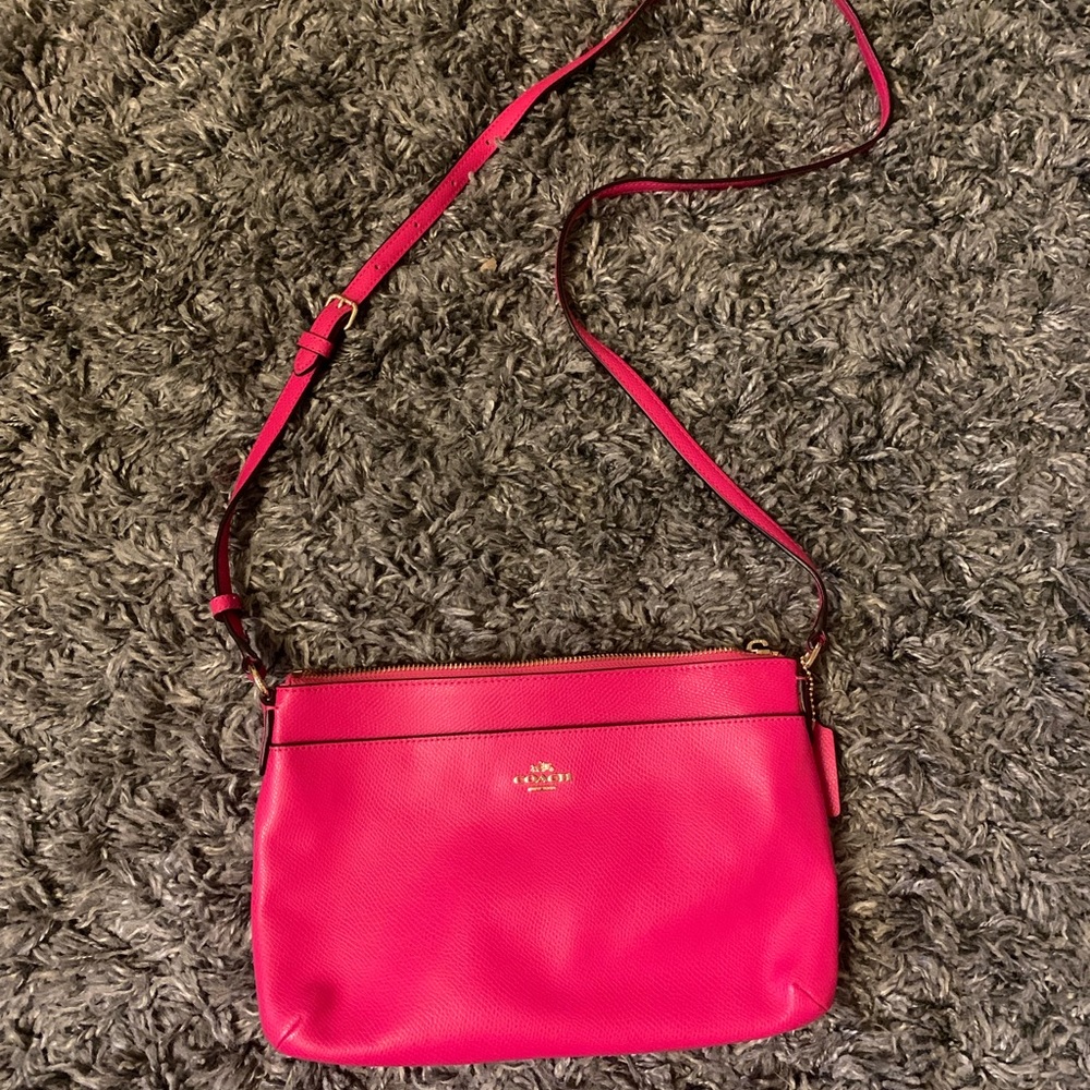 Hot Pink Coach Purse